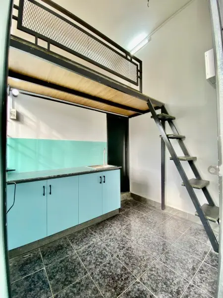 Phòng Gác, Có Cửa Sổ & Ban Công, Tủ Bếp - Ngày Công Viên Gia Định