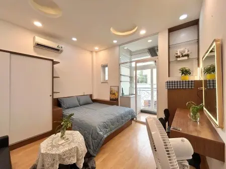 Căn Hộ Tách Bếp 1Pn Có Ban Công Ngay Sân Bay Tân Bình