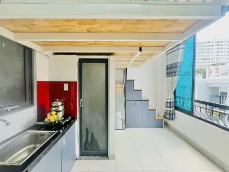 Phòng Duplex Đẹp Ngay Hàng Xanh Xvnt