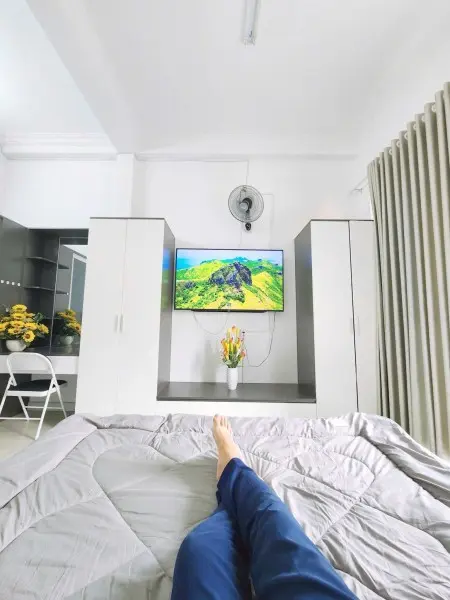 Phòng Trọ Ban Công Máy Giặt Riêng 35M2 Nguyễn Thượng Hiền Chợ Bà Chiễu Bình Thạnh