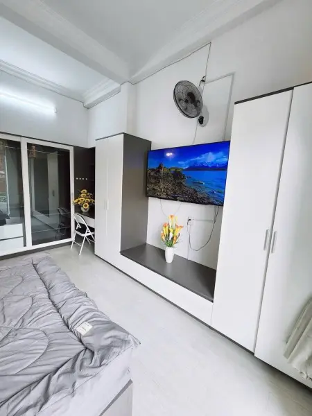 Căn Hộ Studio Ban Công Máy Giặt Riêng 35M2 Nguyễn Thượng Hiền Chợ Bà Chiễu Bình Thạnh 0932250832