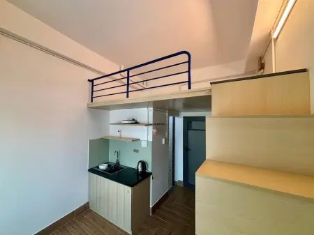 Cho Thuê Phòng Gác Lửng Full Nội Thất Có Ban Công Lớn Gần Chợ Bà Chiểu - Quận 1