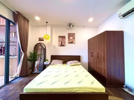 Cho Thuê Căn Hộ 1 Phòng Ngủ Full Nội Thất – Ban Công Rộng – Gần Đh Kinh Tế Tài Chính