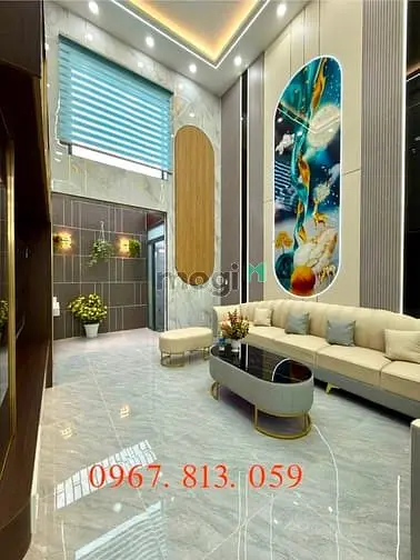 Nhà Hẻm Xe Hơi Đường Lê Thị Riêng, Dt;4X15M, Lửng, 3 Lầu, 4Pn, Gara Xe