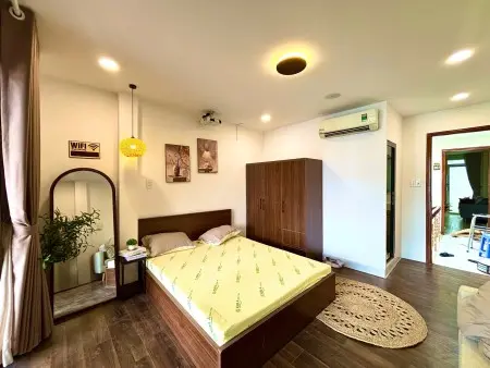 Cho Thuê Căn Hộ 1 Phòng Ngủ Full Nội Thất – Ban Công Rộng – Gần Đh Kinh Tế Tài Chính