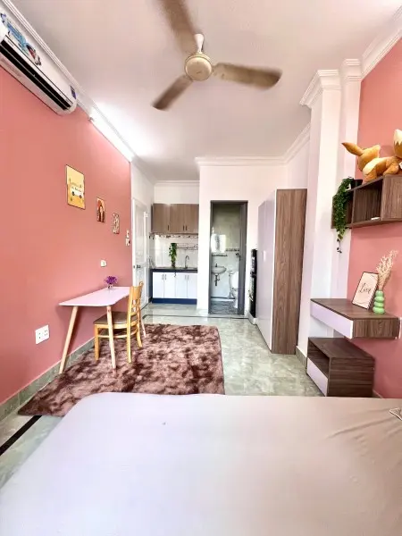 Cho Thuê Phòng Bình Thạnh Cửa Sổ Lớn, Nội Thất Mới Gần Chợ Bà Chiểu, Tiện Đi Quận 1, Giá Chỉ 5.5Tr