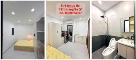 Phòng Full Nội Thất Có Wc Riêng, Quận 1