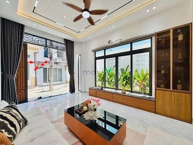 🏡 Nhà Ngay Vincom - Phan Văn Trị, P7, Gò Vấp | 4 Tầng ~56M² | Chào 1