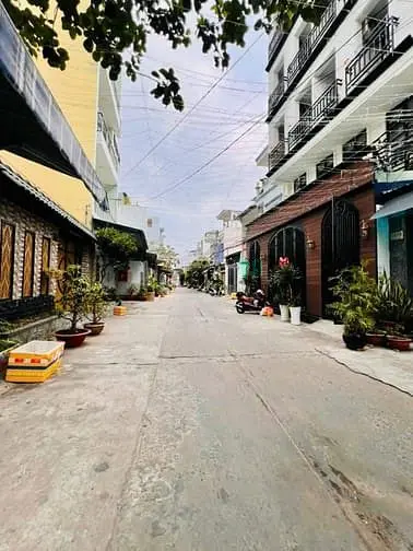 ✅Hẻm Xe Tải – Gần Khu Tân Hương: (4X19M),Cấp 4 – Tiện Xây Chdv – 6.65T