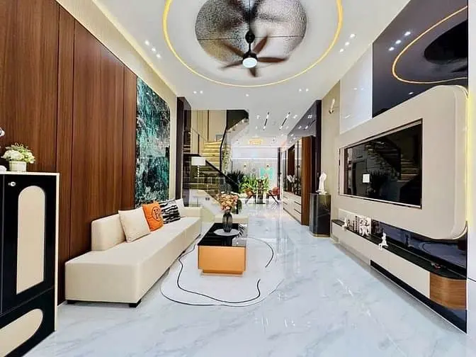 Nhà Đẹp Ở Ngay, Nguyễn Văn Nghi Thông Phan Văn Trị P1 Gò Vấp -4Tầng 56