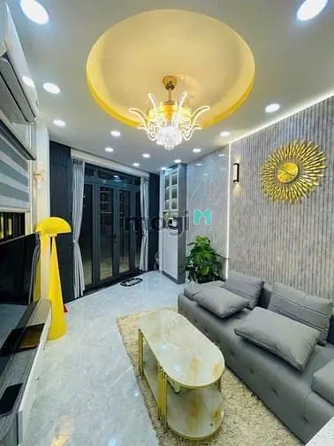 Bán Gấp Nhà Mới Đường Phan Văn Trị, Bình Lợi Trung, 3 Tầng, Giá Nhỉnh