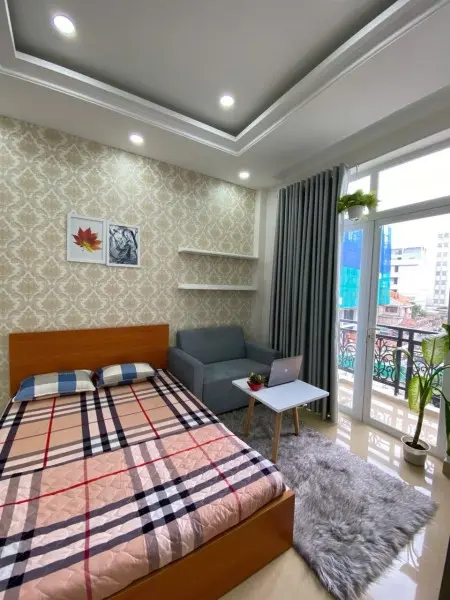 Cho Thuê Phòng Trọ 35M2 Ban Công Full Nội Thất Bình Thạnh, Gần Đh Gtvt, Ngoại Thương, Hutech, Uef,..