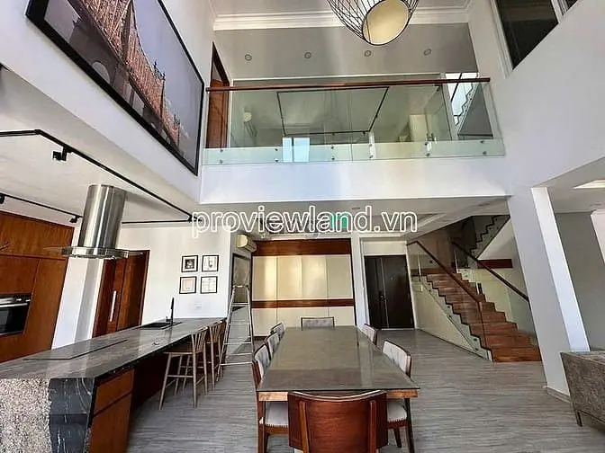 Cho Thuê Căn Penthouse Tropic Garden Thảo Điền, 4Pn, 370M2, Sân Vườn