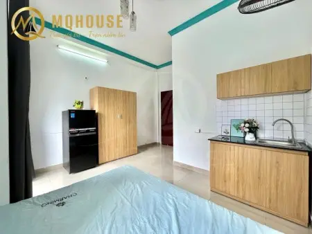 Phòng Ngay Công Viên Làng Hoa, Full Nt