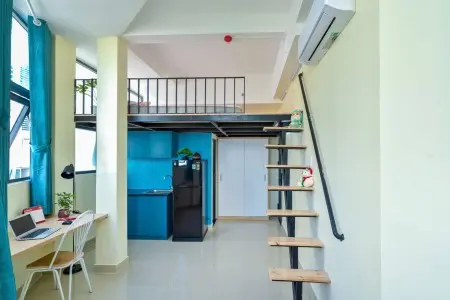 Cho Thuê Duplex Cửa Sổ Thoáng, Full Nội Thất P.bình Thuận Q.7 Gần Khu Chế Xuất, Ufm