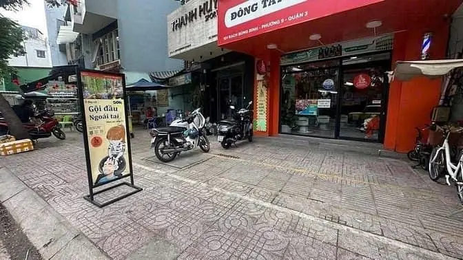Hẻm Ot 4M Bờ Kè Hoàng Sa - Nguyễn Thông - Ngã 6 Dân Chủ Q.3 4,1 X12,5