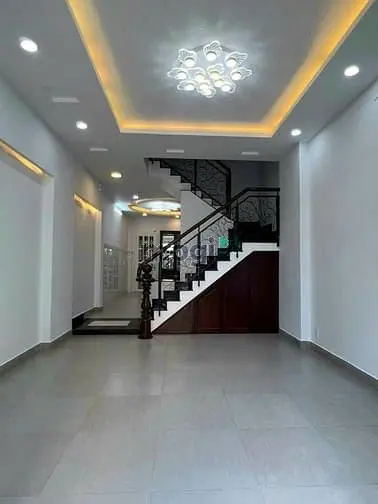 Bán Gấp Nhà Bến Gò Vấp Q6 4M X13M Vuông Vức Đẹp 4Pn 5Wc