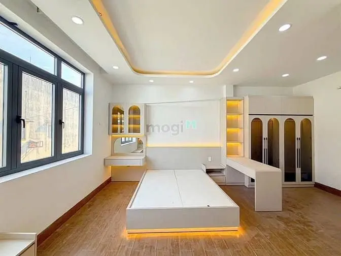 Nhà Mới 4 Tầng Huỳnh Tấn Phát Q7-Dt:45M2-3Pn 3Wc-Chỉ: 1 Tỷ 490- Shr