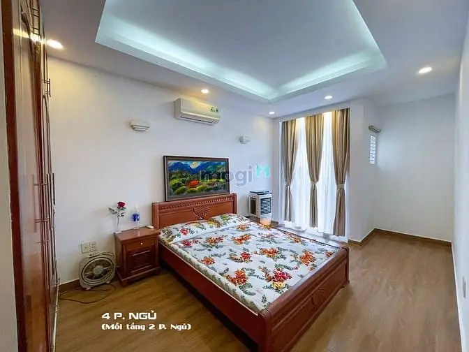 Nhà 4 Tầng Đường Nhựa 8 M, Bình Thuận Quận 7. Dt 8*19 Giá 12,9 Tỷ.