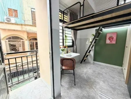 Cho Thuê Căn Hộ Duplex 35M2 Ban Công Riêng Ngay Hàng Xanh- Quốc Lộ 13, Bình Thạnh