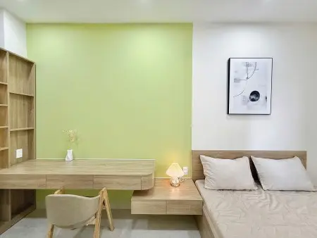 Căn Hộ Dịch Vụ 1 Phòng Ngủ, Tách Bếp Có Ban Công