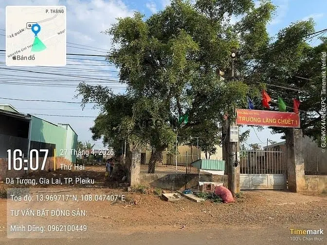 Đất Mặt Tiền Dã Tượng 6*25, Liền Kề Hội Trường Văn Hóa