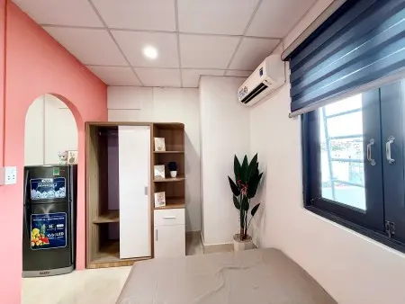 Phòng 1Pn Full Nội Thất Ngay Chợ Bà Chiểu, Ngã 4 Hàng Xanh, Vạn Kiếp Bình Thạnh.