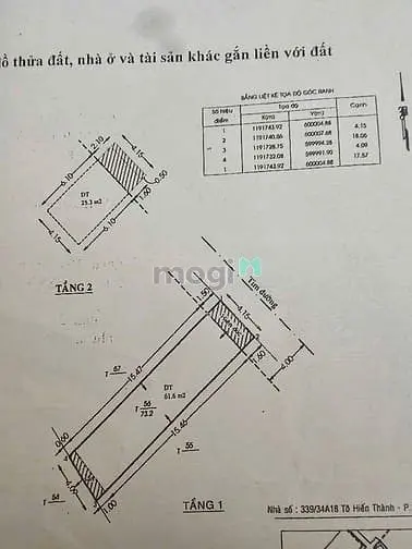 Nhà 5 Tầng - Hẻm Tô Hiến Thành - Thành Thái - 75M2 - 16 Tỷ