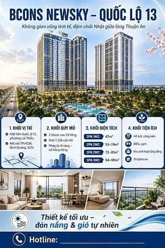 Cơ Hội Đầu Tư Căn Hộ Bcons New Sky – Thanh Khoản Cao Sinh Lời Ổn Định