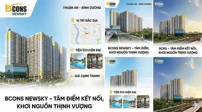 Cơ Hội Đầu Tư Căn Hộ Bcons New Sky – Thanh Khoản Cao Sinh Lời Ổn Định