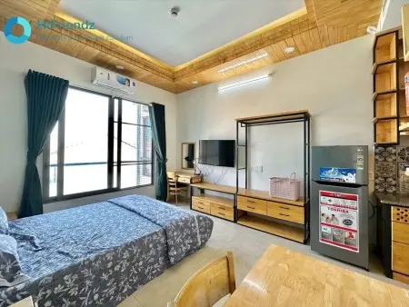 Cực Hot Studio Ban Công Tầng Cao - Full Tiện Ích Giá Cực Tốt Tại Bình Trưng Tây