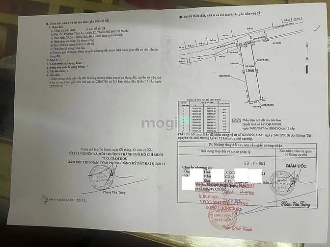 Lô Đất Đẹp Vuông Vức - Hẻm Ô Tô Thông Lê Thị Riêng Thới An Quận 12 -