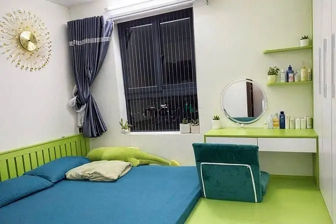 Cho Thuê Căn Hộ Idico-Khu C: 2P Ngủ, 2Wc, Có Đủ Nội Thất, 10,5Tr/Th