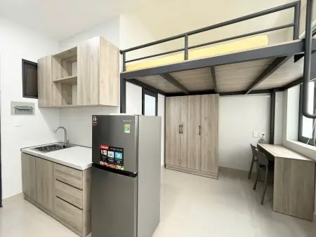 Phòng Gác Cửa Sổ Trời Bùi Đình Túy Ngay Chợ Bà Chiểu, Gần Quận 1,2,3, Phú Nhuận, Hàng Xanh