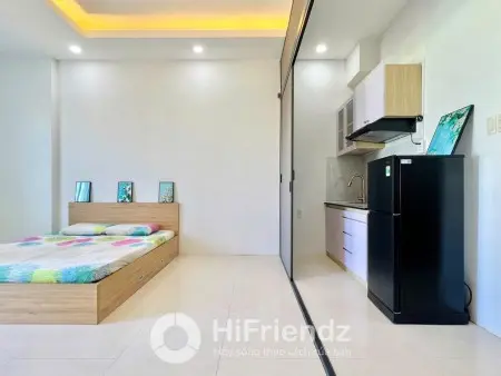Phòng Trọ Ban Công Nội Thất Mới Ngay Nơ Trang Long - Bình Thạnh Gần Chợ Bà Chiểu,Cầu Bông,Q1,Q2