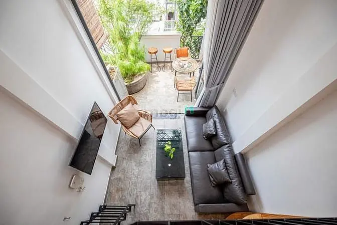 Cho Thuê Căn Hộ Xanh Balcon_Cv Lê Văn Tám_Thạch Thị Thanh_Chợ Tân Định