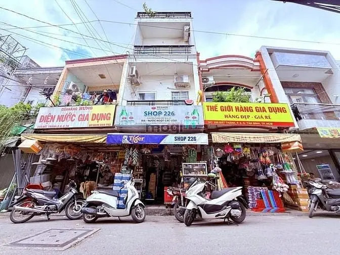Mtkd - Đất Thánh - Cư Xá Bắc Hải - 63M2 - 4 Tầng - Kinh Doanh Tốt