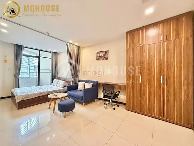 Cho Thuê Căn Hộ Balcon Lớn_40M2, Đh Uef_Hồng Bàng_Điện Biên Phủ_Bt☎️