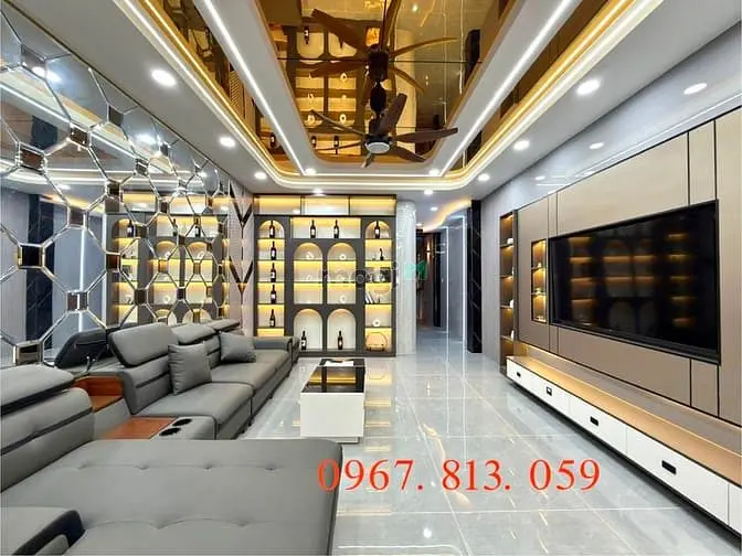 Nhà Mặt Tiền Đường Cầu Ba Phụ, Dt:4.2X21M, Lửng, 3 Lầu, 5Pn, Gara Oto