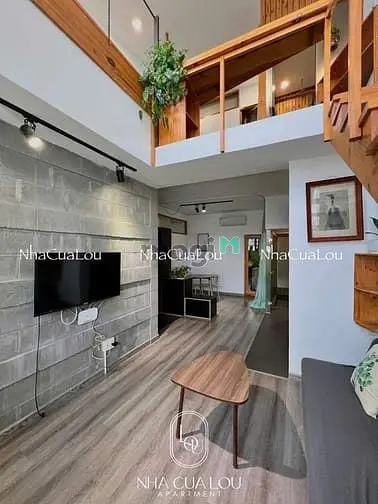 Cho Thuê Căn Hộ Duplex 1Pn Balcon Thoáng_50M2_Chợ Bà Chiểu_Cầu Bông_Bt