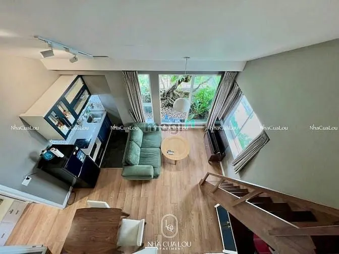 Cho Thuê Căn Hộ Duplex Balcon Xanh_55M2_Cầu Công Lý_Nguyễn Đình Chính
