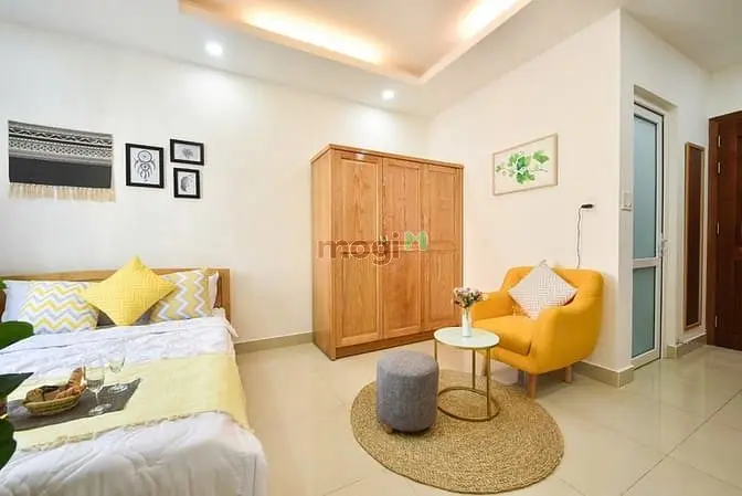 Cho Thuê Căn Hộ Balcon Cực Thoáng_Bùi Viện_Chợ Bến Thành_Trần Hưng Đạo