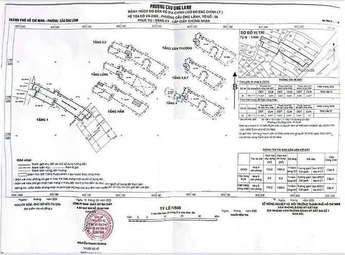 Bán Toà Nhà Cô Bắc, Quận 1, 7X38M, 1 Hầm + 9 Tầng, Dòng Tiền 320Tr/T