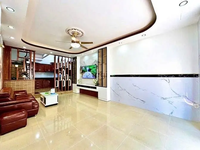 [ 6 Tỷ 335] Nhà 5 Tầng - Hẻm Xe Hơi Né Nhau - Gần Mặt Tiền Khu Vip - P