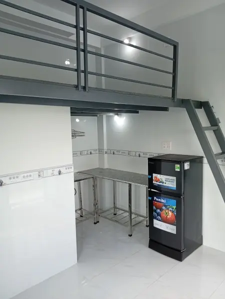 Cho Thuê Căn Hộ Dịch Vụ Mới Giá Rẻ, Gác Xép Máy Lạnh, Tủ Lạnh Đường Dương Quảng Hàm Phường 5 Gò Vấp