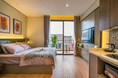 Căn Hộ Tiện Nghi Mới Full Nội Thất Bancol Thoáng Ngay 3/2 Q10