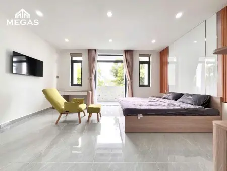 Studio Ngay Nam Kỳ Khởi Nghĩa, Q3 - 4Trx - Mới, Full Nội Thất, Bancol, Quá Rẻ Luôn Nè