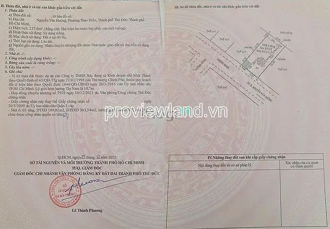 Bán Biệt Thự Nguyễn Văn Hưởng Thảo Điền, 237,6 M², Ngang 10.8M, 4 Tầng