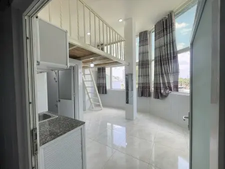 Phòng View Cửa Sổ Thoáng Mát, Gác Cao Như Hình Ngay Spkt, Kiến Trúc, Hub 10 Di Chuyển