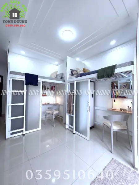 Ký Túc Xá Sống Sang Cityland - Phòng 4 Người - Chỉ 1 Giá Bao Trọn Chi Phí